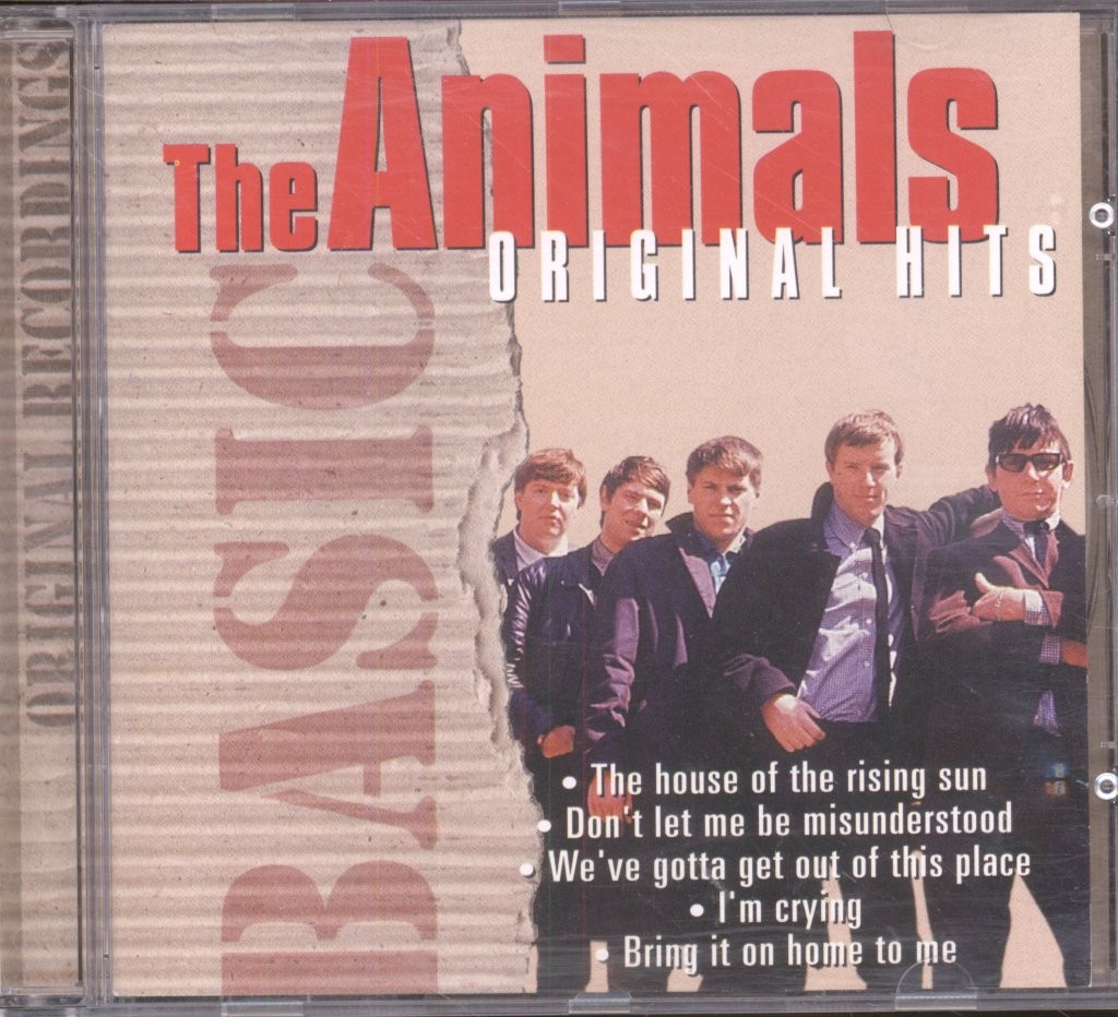 Animals Original Hits CD Europe Disky 1995 BA860072
