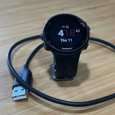 Garmin Forerunner 45S 39MM Smartwatch - Black