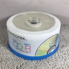 Memorex Music CD-R 40X / 80 Minute / 700 MB 30-Pack Spindle - New / Sealed