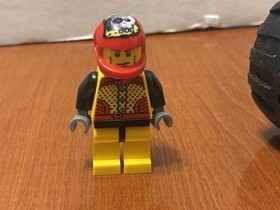 LEGO Racers: Bone Cruncher (9093), 100% Complete W/instructions & New Stickers