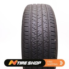 Set Of 2 Used 23555r19 Continental Crosscontact Lx Sport - 101h - 8.5-932