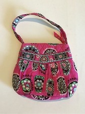 Vera Bradley Pink Quilted Floral Medallion Shoulder Bag