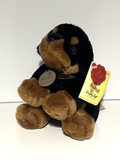 KEEL TOYS. ROTTWEILER DOG PLUSH SIMPLY SOFT COLLECTION TOY WITH TAG