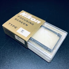 🍙Mint w/Box🍙Niko Focusing Screen Type E for Nikon F & F2 Grid Mat from Japan