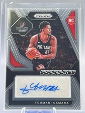 2023-24 Panini Prizm Rookie Signatures Toumani Camara Auto Portland Trail