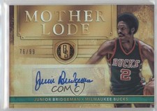 2016-17 Panini Gold Standard Mother Lode 76/99 Junior Bridgeman #49 Auto 5f7