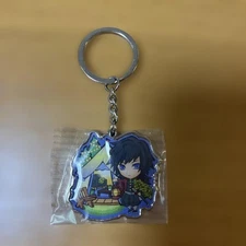 Demon Slayer Giyu Tomioka Camping Keychain Used Anime Character Gift