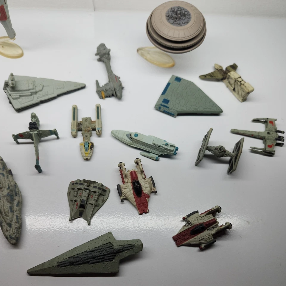 Micro Machines Star Wars Collectors Edition (Silver) 1993 Loose Lot 21 pcs - Image 4 of 4
