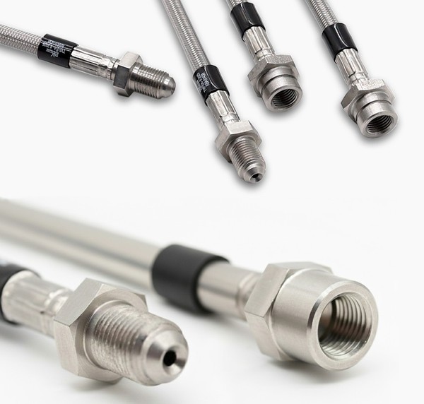 FüR Mitsubishi Pajero 1 Stahlflex Bremsleitungen-image