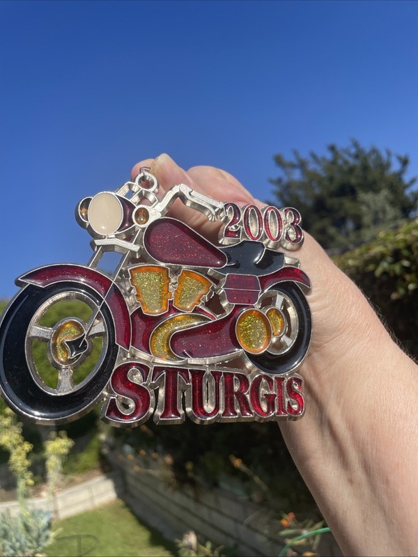 3003 Sturgis Hanging Ornament Suncatcher
