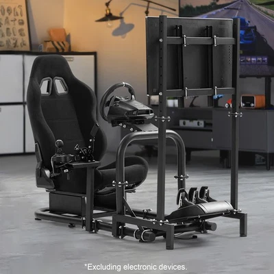 Marada Sim Racing Cockpit Mit Sitz Radständer Fit Logitech G29 G920 FANATEC