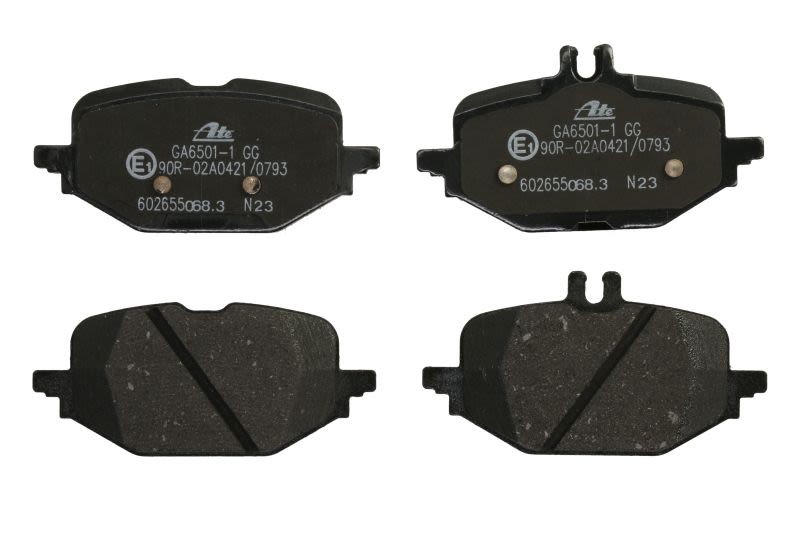 Plaquette de frein ATE 13.0460-2655.2 en matériau composite haut de gamme
