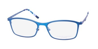 NEW PRODESIGN DENMARK LINED 1 EYEWEAR 51-17-140 SQUARE BLUE 9021 FULL-RIM WOMENS