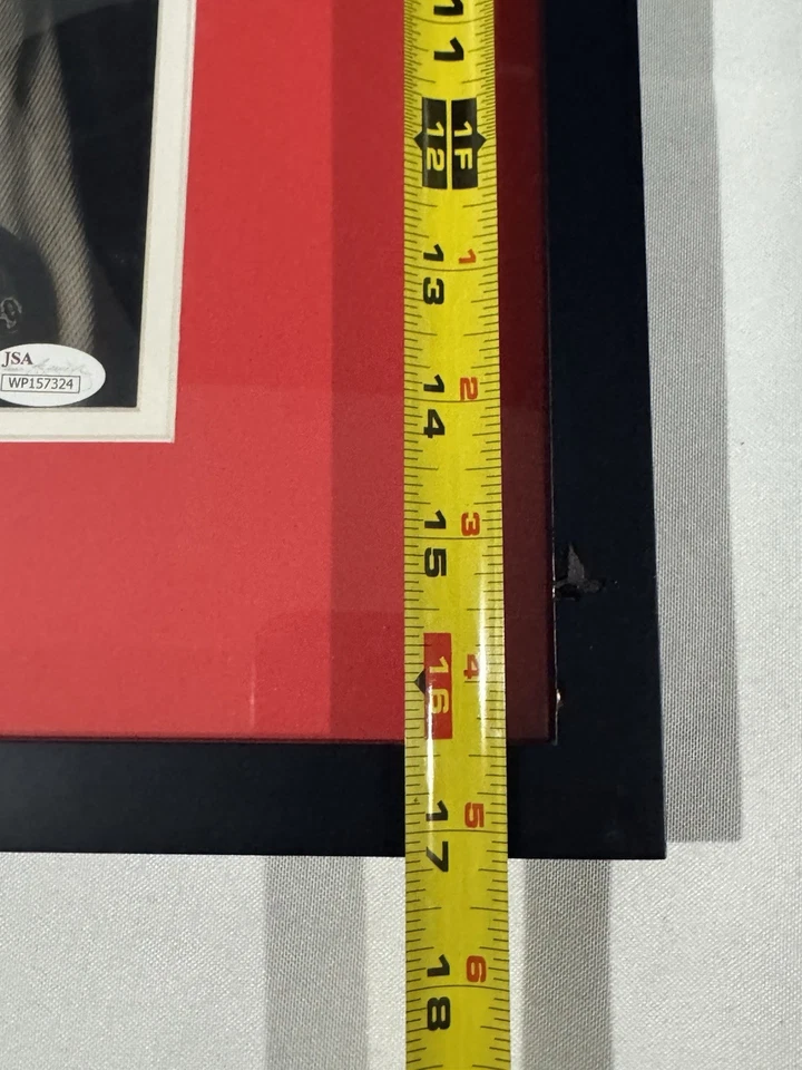 Foto firmada por Chris Carpenter 11x15 JSA - Cardenales de San Luis, marco personalizado 21x17 Foto 4 de 4