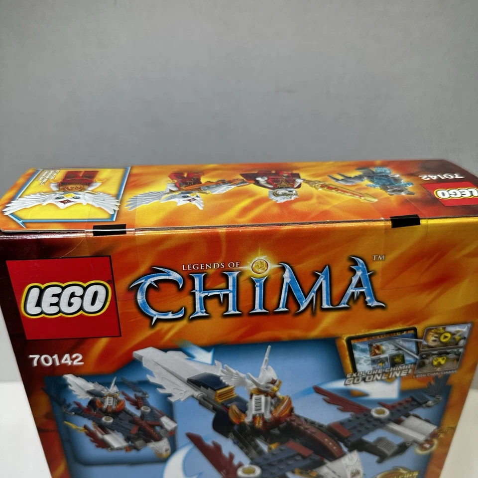 NOVO LEGO 70142 Legends Of Chima Eris Fire Eagle Flyer 2014 aposentado - Imagem 3 de 4