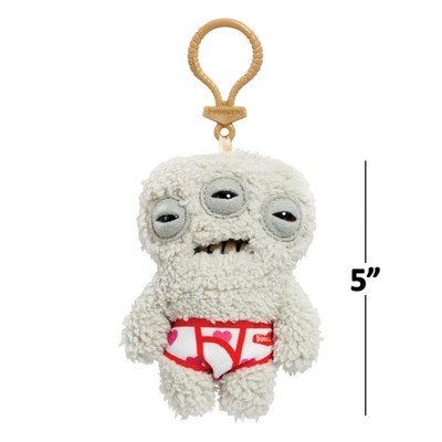 Fuggler Key Ring 5in Annoyed Alien Funny Ugly Monster Plush