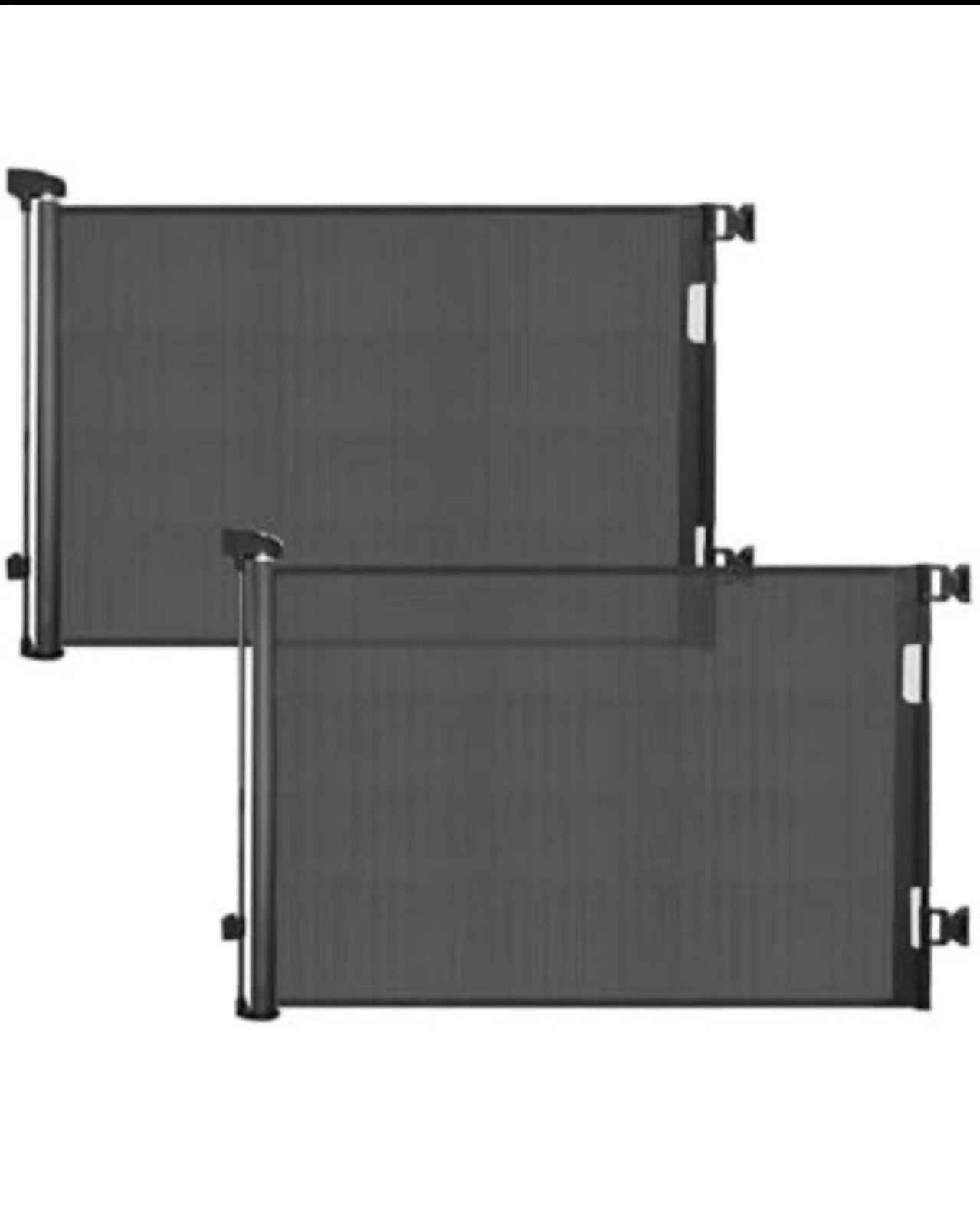 AOURMKOOP 2-Pack Retractable Baby & Pet Gates