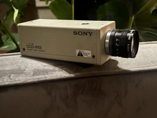 Sony SSC-C354 CCD Color Video Camera w/ Cosmicar 16mm Lens – Untested