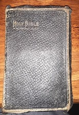 English Version - Antique Bagster's Polyglot Bible - 1890's Bible