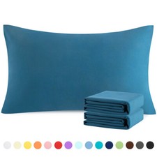 100 Double Side Brushed Microfiber Pillowcases Ultra Soft Pillow Cases 2 Pack