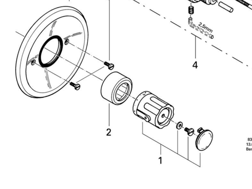 GROHE Automatic 2000 Termostato Cromo, Termostato Doccia Up, Rarità, 19604000 - Bild 13 von 13