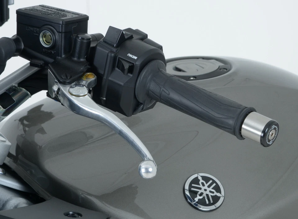 Deslizadores de extremo de barra Yamaha YZF-R6 2006-2016 R&G BE0009BK Foto 2 de 3