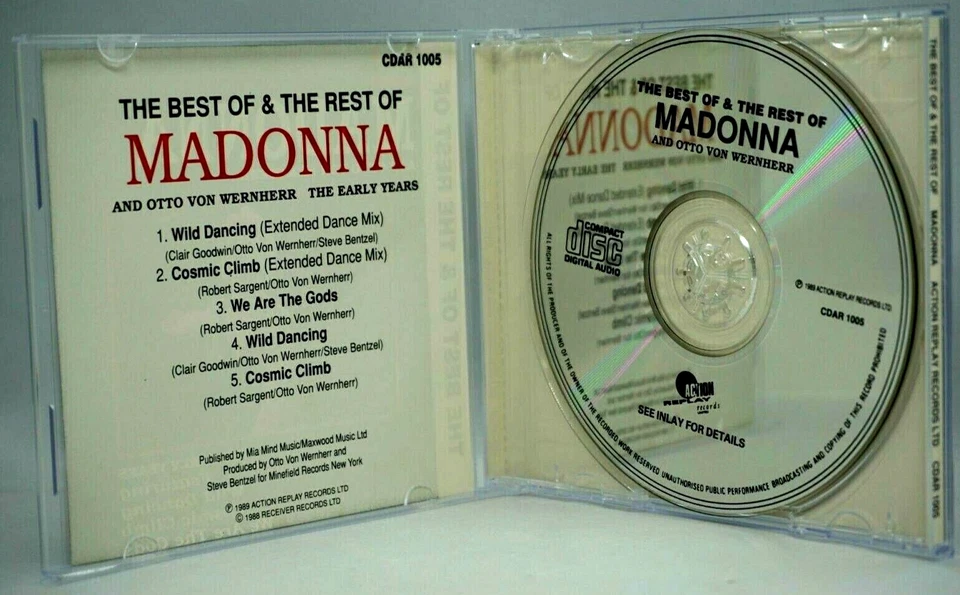 Madonna :  The Best Of & The Rest Of  CD Album  (A Collection of Rarities) 1989 - Image 3 of 3