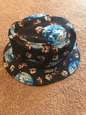 Original Chuck Bucket Hat Cat Space Drip Moon Odd Future HUF Rare OSFM One Size