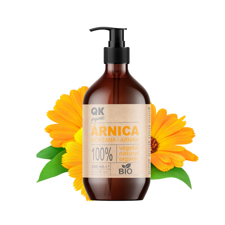 Aceite Macerado de Árnica Montana 100% Puro - BIO - Orgánico - Vegetal - 250 ml