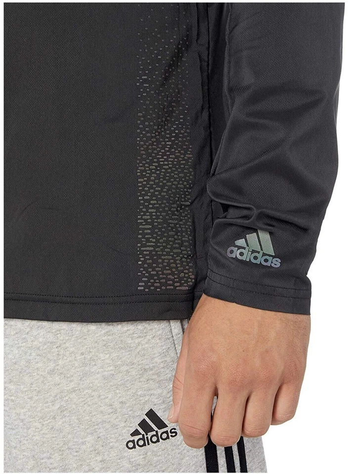 Adidas | Men’s Running | Supernova Confident Jacket | Black/Gray | Men's Small - Image 2 of 4