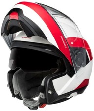 Schuberth C4 Pro Fragment Red Flip Front Motorcycle Crash Helmet New
