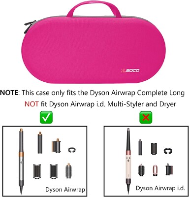 【美品】Dyson Airwrap Complete 専用ケース付 Hard Case for Dyson Airwrap Complete Long Styler - Fits 4