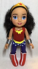 2017 DC Wonder Woman Toddler Doll 15" Action Figure.  Pre-Owned.