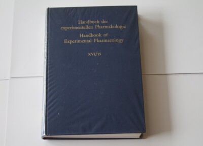 Handbuch der experimentellen Pharmakologie, XVI/15, Springer Verlag, 1966