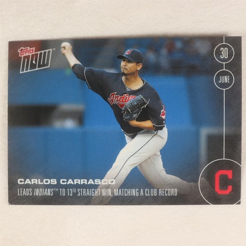 2016 Topps Now 195 Carlos Carrasco