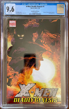 X-Men Deadly Genesis #1 CGC 9.6 Quesada Variant Cover KEY 1st app of Vulcan 2005