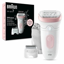 Braun Silk-pil 7 7-030 Epilatore Elettrico Donna Per Una Epilazione Semplice Bia