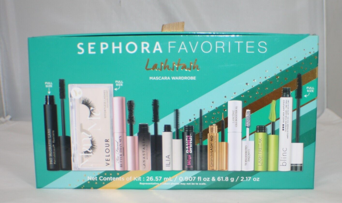 Mand ufuldstændig Sprog Sephora Favorites Lashstash Mascara Wardrobe Mini Luxury Sample Set NWT |  eBay