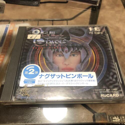 PC ENGINE DEVIL CRASH used JAPAN PCE with Case from JAPAN RARE - Picture 1 of 4
