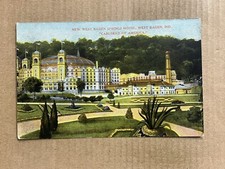 Postcard Indiana IN West Baden Springs Hotel Carlsbad Of America Vintage PC