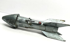 vtg 1950s Astro Rocket Coin Savings bank atomic space