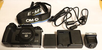 OLYMPUS OM-D EM1 Mark   Mirrorless Camera Body Black Shipping from Japan