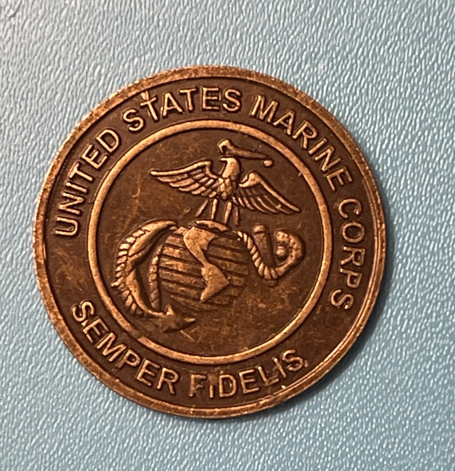 United States Marine Corps Toys For Tots Christmas Token Coin Semper
