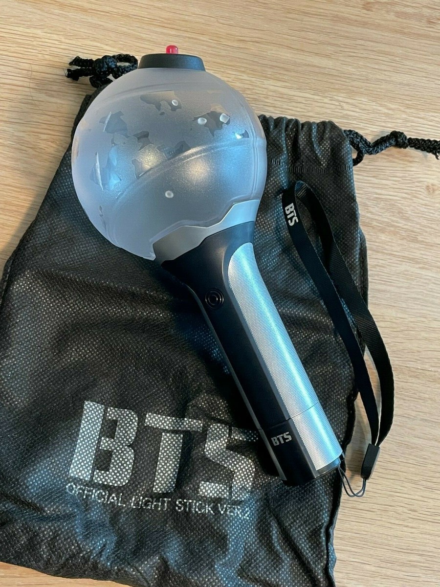 BTS Bangtan Boys Official Light Stick ARMY Bomb Version 2 Black | eBay
