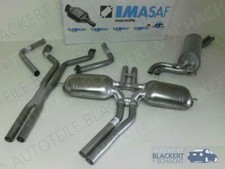 IMASAF Auspuff komplett für Mercedes S-Klasse Coupe C126 380+500 SEC 1981-1985