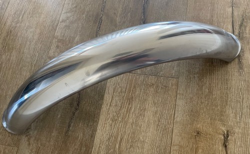 Vintage NOS steel front fender wassell for 60’s bikes plated retro racer