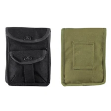 Mafoose Cotton Canvas 2 Pockets Ammo Pouch Mini Pouch Shell Holder w/Belt Loop