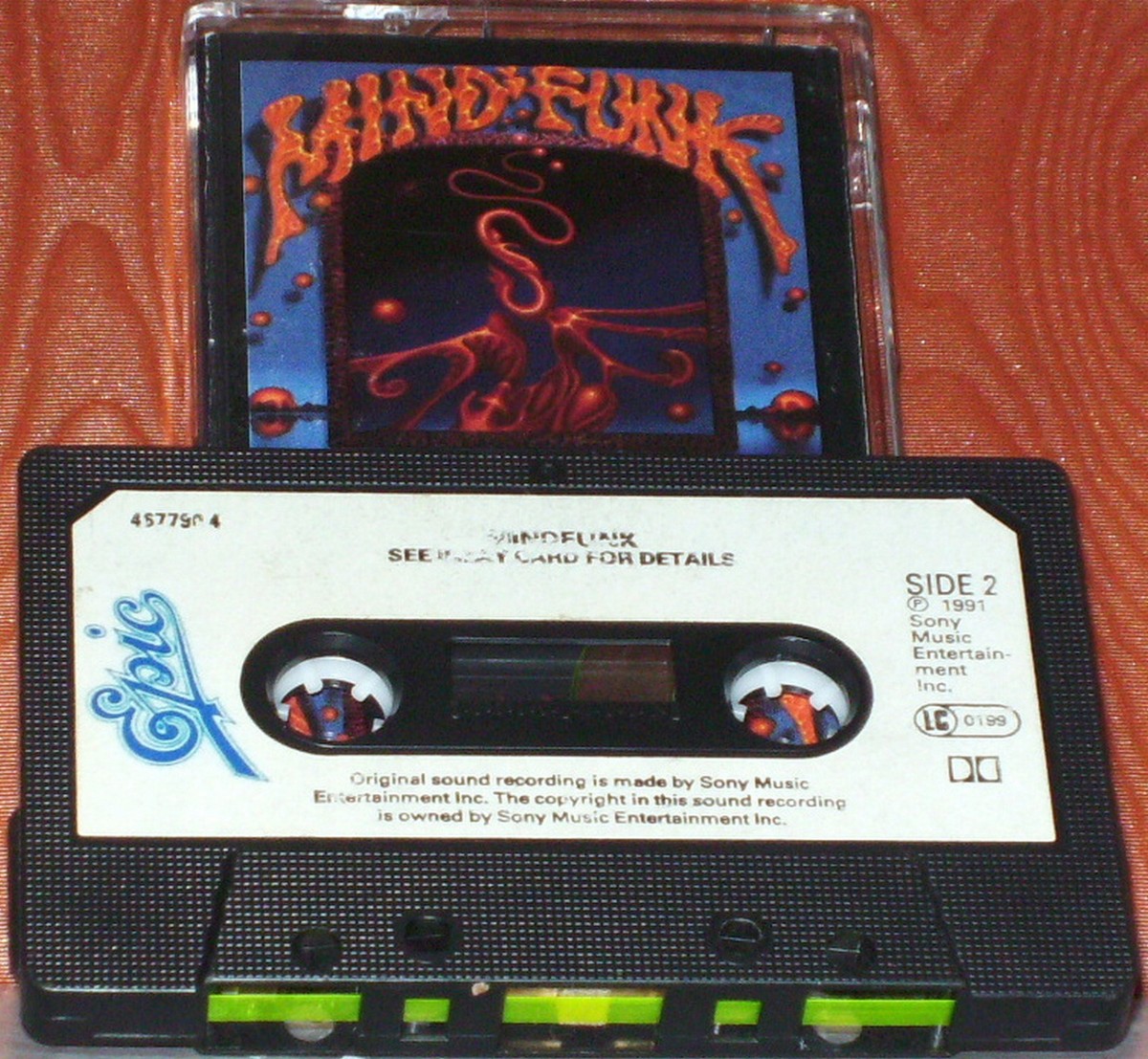 Mind Funk ‎Mind Funk CASSETTE ALBUM Epic ‎4677904 1991 Rock Funk