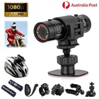 Action Camera HD 1080P Video DVR Audio Recorder Waterproof Outdoor Motorcycle AU