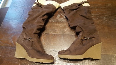 unisa wedge boots